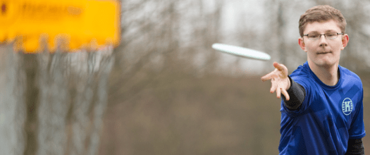 Der Erlangener Henrik Streit (Ostsee Discgolf Kellenhusen) gehört im zweiten Jahr zum Deutschen Juniorennationalkader.