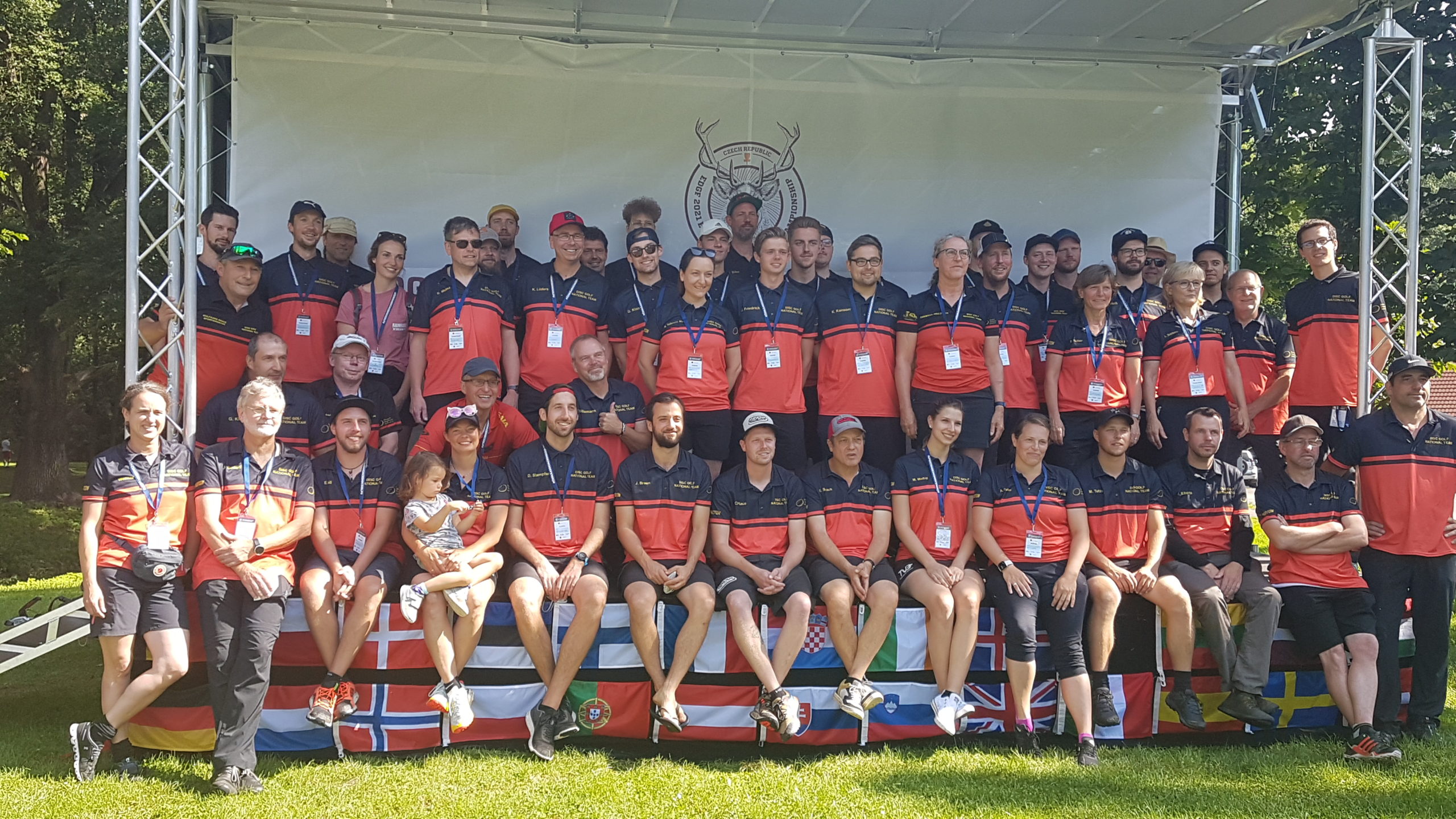 EM 2021 Team Germany is going international Discgolf Deutscher